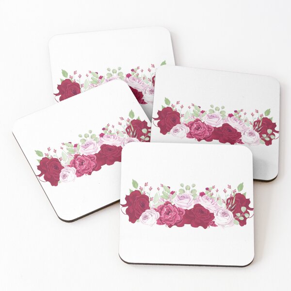 Item preview, Romantic Burgundy Floral  designed and sold by ArtCornerStudio.