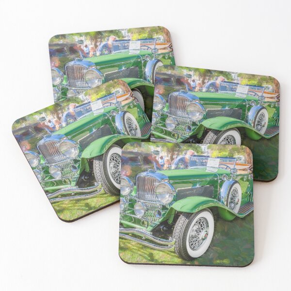 Item preview, 1929 Green Duesenberg Model J Convertible X102 designed and sold by RichFrancoCars.