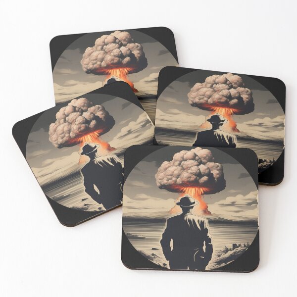 Item preview, Incredible Oppenheimer with Atomic Bomb Art designed and sold by AbsoluteA.