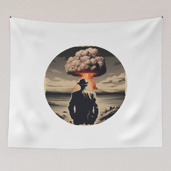 Item preview, Incredible Oppenheimer with Atomic Bomb Art designed and sold by AbsoluteA.