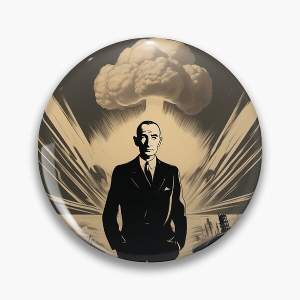 Item preview, Incredible Oppenheimer with Atomic Bomb Art designed and sold by AbsoluteA.