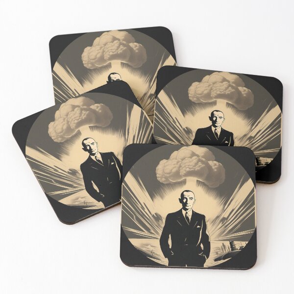 Item preview, Incredible Oppenheimer with Atomic Bomb Art designed and sold by AbsoluteA.
