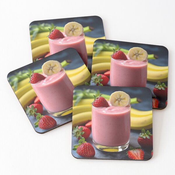 Artikelvorschau, Erdbeer-Bananen-Smoothie 1 entworfen und verkauft von giggles-omg.