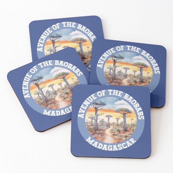 Item preview, Avenue of the Baobabs Madagascar Retro Vintage Amazing Outdoors Adventure Travel Lover Gift Souvenir designed and sold by Eponine6.