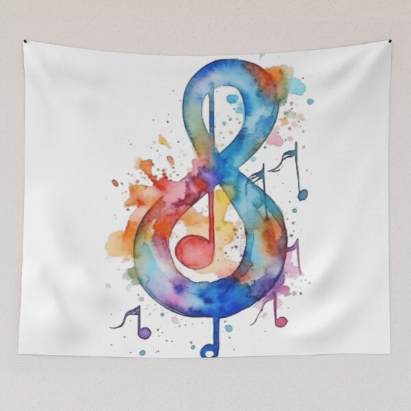 Item preview, Vibrant musical themed digital print in a variety of mediums designed and sold by dcrc.