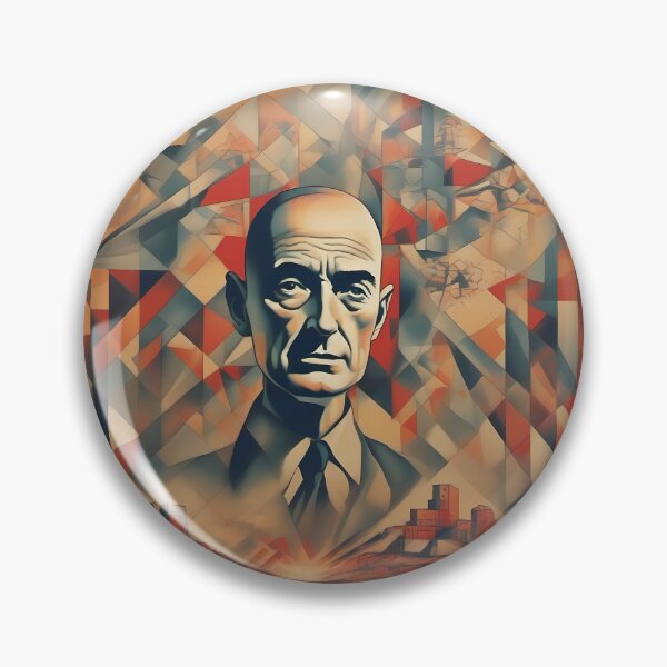 Item preview, Incredible Oppenheimer with Atomic Bomb Art designed and sold by AbsoluteA.