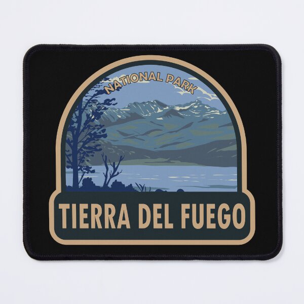 Item preview, Tierra Del Fuego National Park Argentina Travel Art designed and sold by KrisSidDesigns.