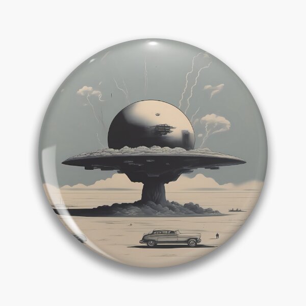 Item preview, Incredible Oppenheimer with Atomic Bomb Art designed and sold by AbsoluteA.