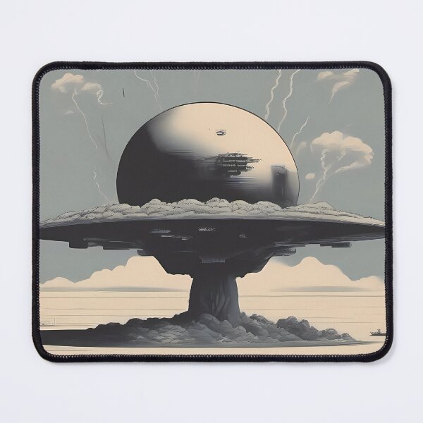 Item preview, Incredible Oppenheimer with Atomic Bomb Art designed and sold by AbsoluteA.