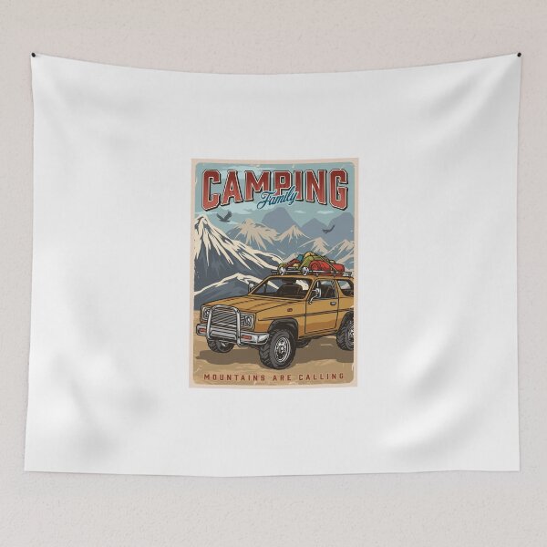 Item preview, Camping family. Mountains are calling designed and sold by KristinaNEL.