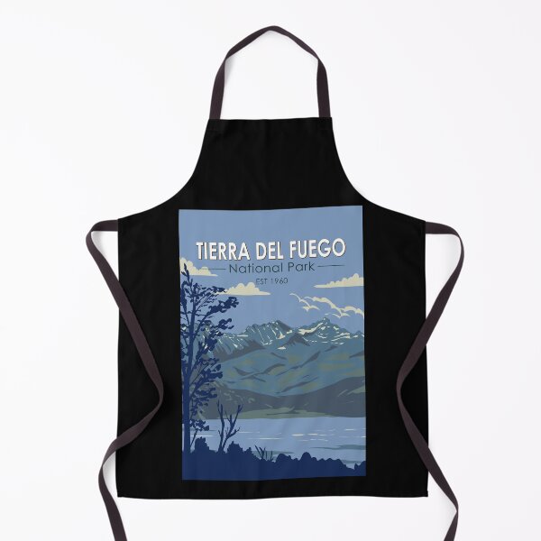 Item preview, Tierra Del Fuego National Park Argentina Travel Art Vintage designed and sold by KrisSidDesigns.