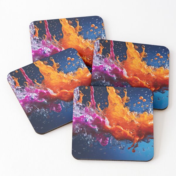 Item preview, Vivid liquid splash art 3 designed and sold by giggles-omg.