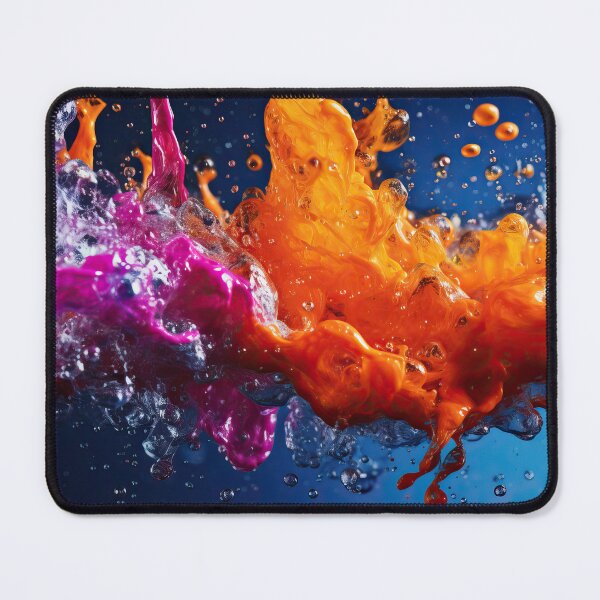 Item preview, Vivid liquid splash art 3 designed and sold by giggles-omg.
