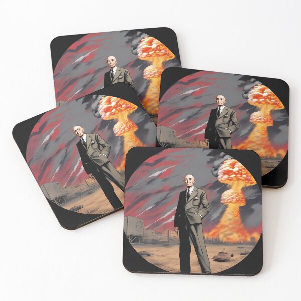 Item preview, Incredible Oppenheimer with Atomic Bomb Art designed and sold by AbsoluteA.