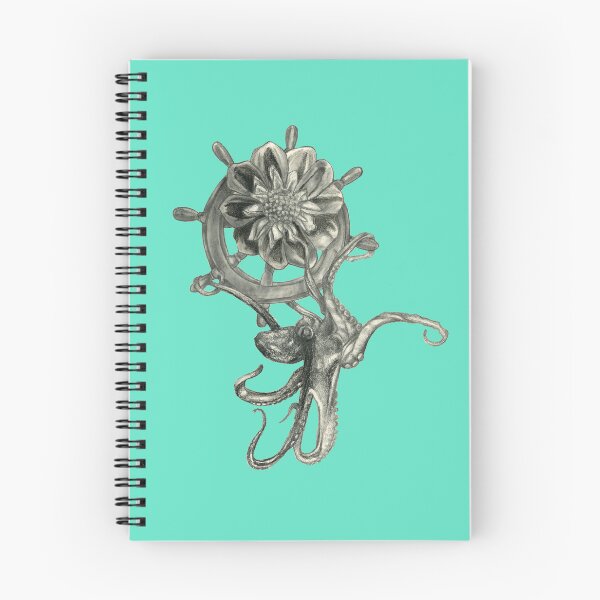 Item preview, Octopus, dahlia, and wheel  designed and sold by KnowingWonder.