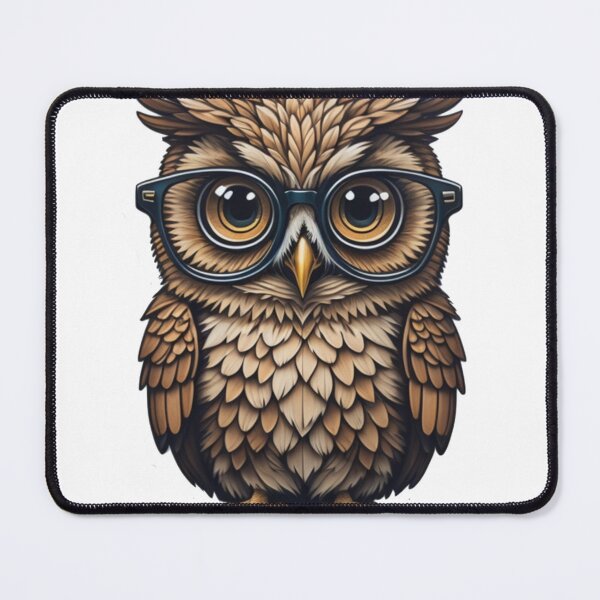 Item preview, Cute Wise owl designed and sold by StickerguyYYY.