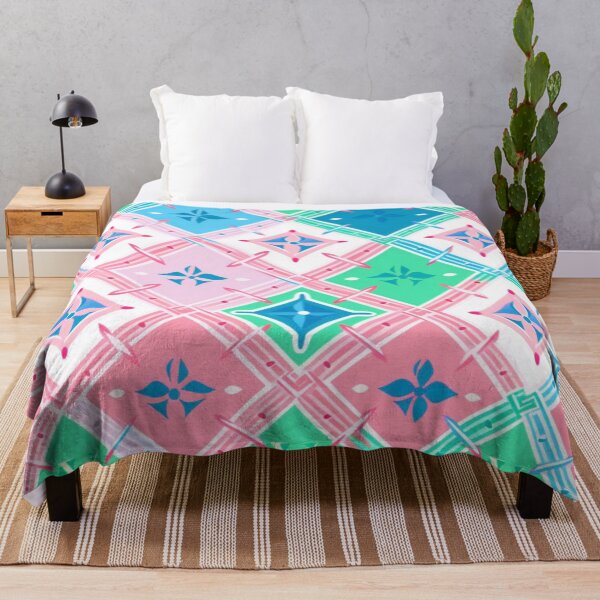 Item preview, Pink Blue Pattern designed and sold by Myra365Art.