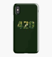 420 Weed design. iPhone Case