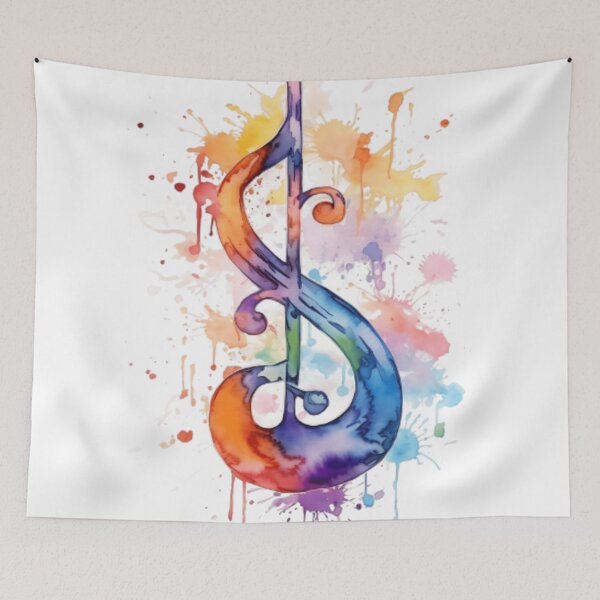 Item preview, Vibrant musical themed digital print in a variety of mediums designed and sold by dcrc.