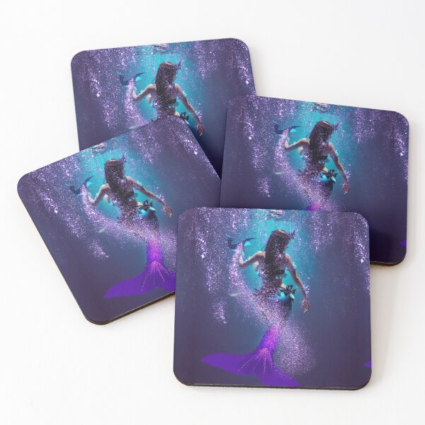 Item preview, Purple Sparkles Mermaid designed and sold by SirenasWorld.