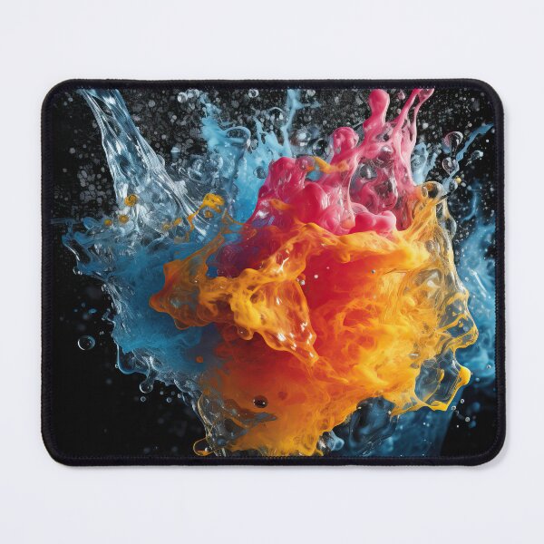 Item preview, Vivid liquid splash art 4 designed and sold by giggles-omg.