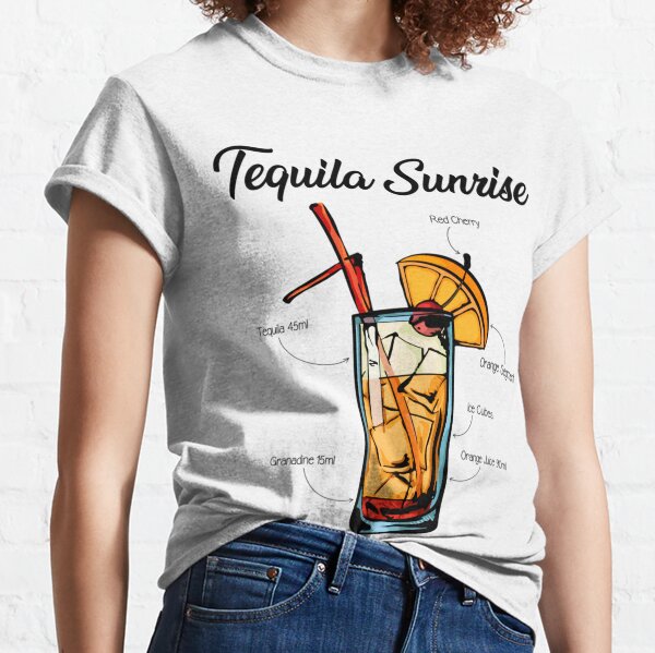 Tequila Sunrise At Sea Unisex Tee