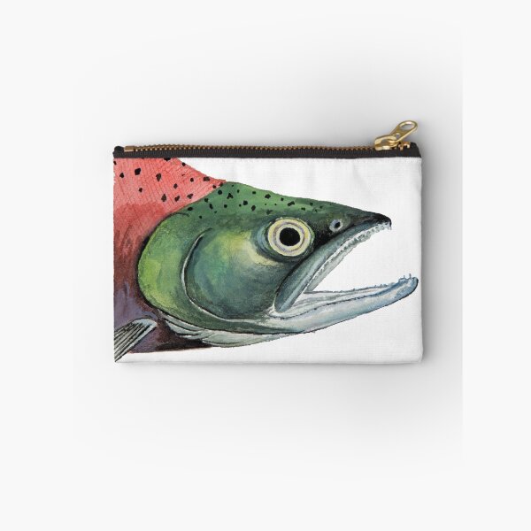Item preview, Kokanee Salmon Head Painting designed and sold by Stephen Emms.