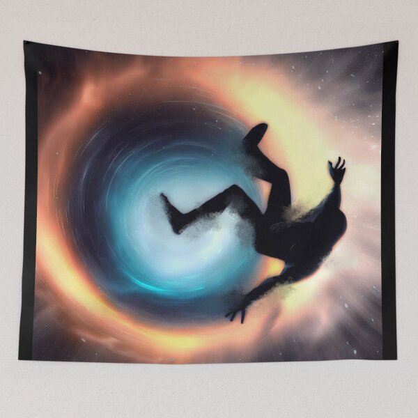 Item preview, FALLING IN A BLACK HOLE  designed and sold by luckymando.