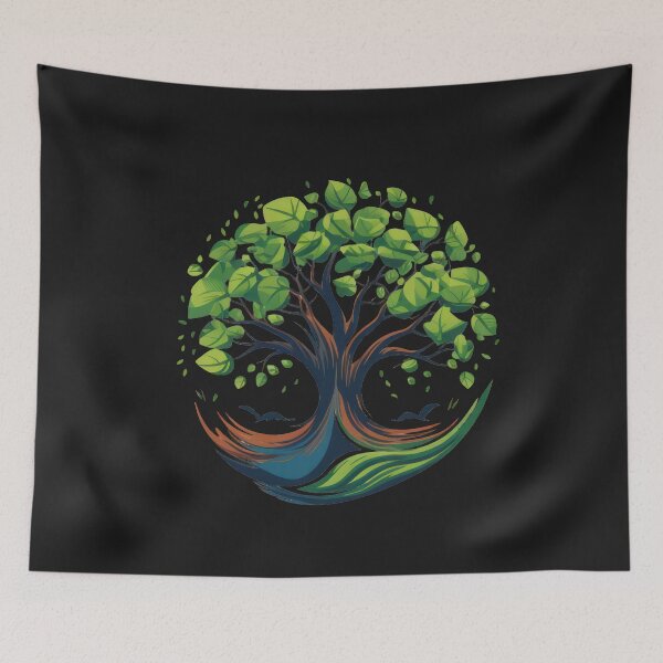 Item preview, Green and Life: The Tree Medallion as a Symbol of Nature designed and sold by Belltwon.