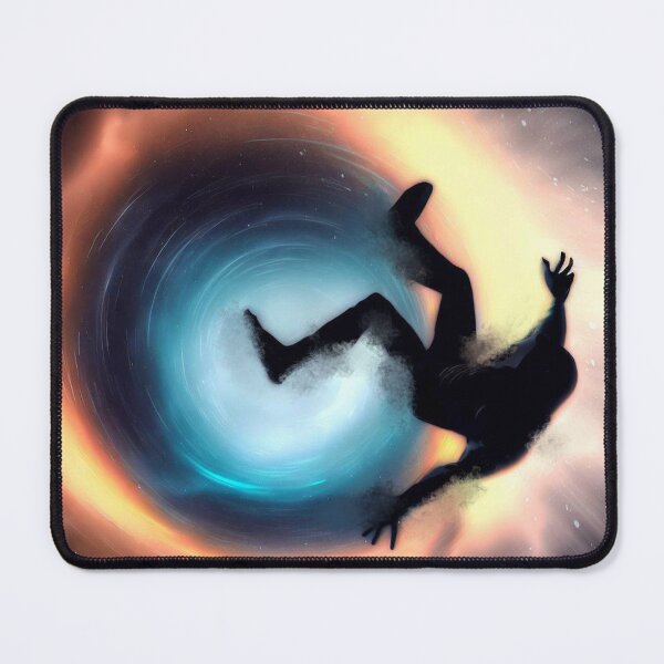 Item preview, FALLING IN A BLACK HOLE designed and sold by luckymando.