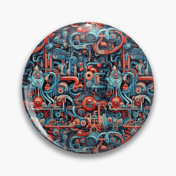 Item preview, Techno Surrealism 1 designed and sold by Lacuna Ipsum.