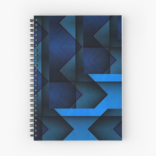 Item preview, Shapes In Blue designed and sold by CurvilinearArt.