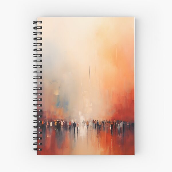 Item preview, City Walk: An Atmospheric Abstract Painting designed and sold by vadimcarazan.