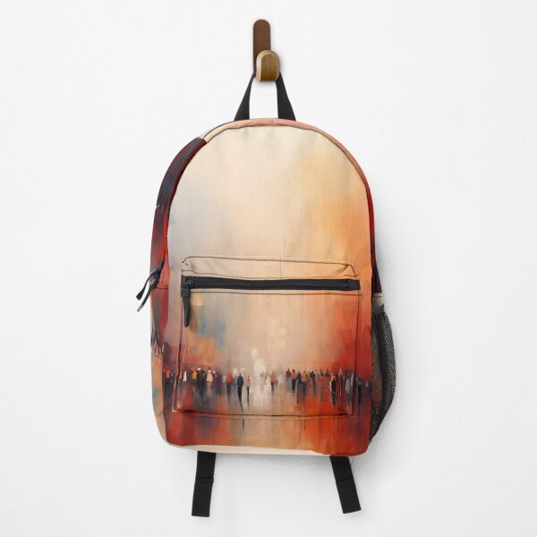 Item preview, City Walk: An Atmospheric Abstract Painting designed and sold by vadimcarazan.