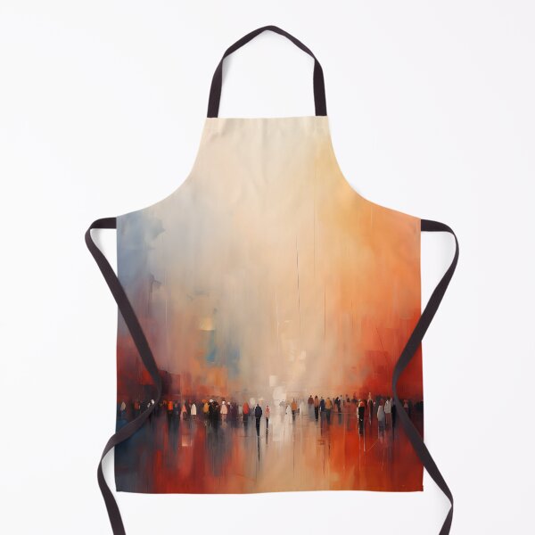Item preview, City Walk: An Atmospheric Abstract Painting designed and sold by vadimcarazan.