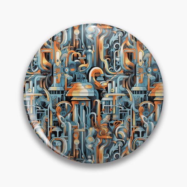 Item preview, Techno Surrealism 4 designed and sold by Lacuna Ipsum.