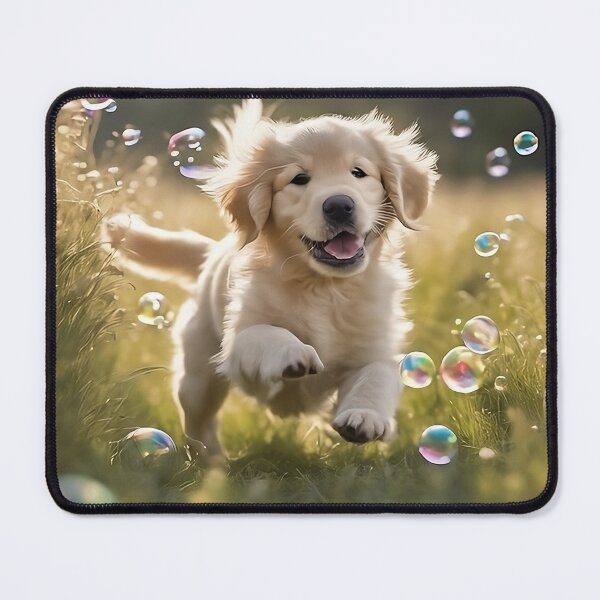 Item preview, cute dog in bubbles designed and sold by StefanVlahovic.