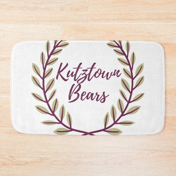 Item preview, Kutztown Bears Wreath designed and sold by Allie Rockhill.