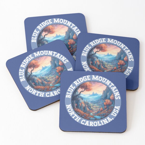 Item preview, Blue Ridge Mountains North Carolina Retro Vintage Amazing Outdoors Adventure Travel Lover Gift Souvenir designed and sold by Eponine6.