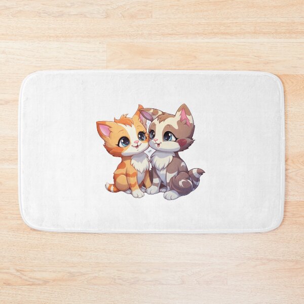Item preview, 2 playful kittens designed and sold by happydecals.