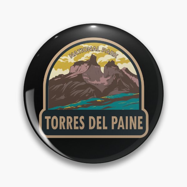 Item preview, Torres Del Paine National Park Chile Travel Art designed and sold by KrisSidDesigns.
