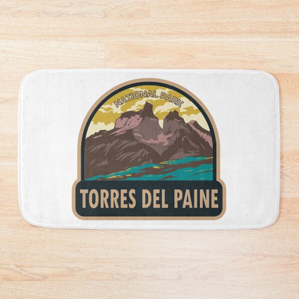 Item preview, Torres Del Paine National Park Chile Travel Art designed and sold by KrisSidDesigns.