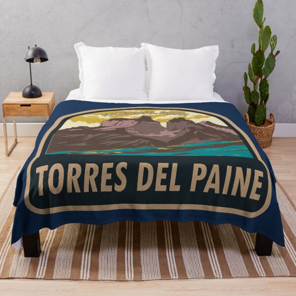 Item preview, Torres Del Paine National Park Chile Travel Art designed and sold by KrisSidDesigns.