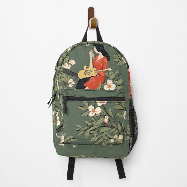 Item preview, Apple Picking Guitar—Emily’s Apple Cider Season. Autumn Design floral prints, wall art.  designed and sold by ignasirus.