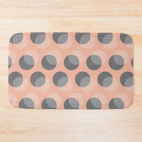 Item preview, Venn Diagram - Pink and Grey - Tight Dots || Seamless Pattern designed and sold by Stacey Spivak.
