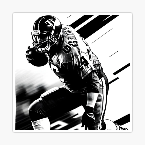 Philadelphia eagles football player graphic design cartoon style beautiful  artwork