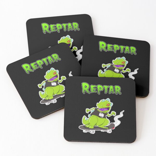 Item preview, punk reptar dinosaur designed and sold by Blck-Acid-Devil.