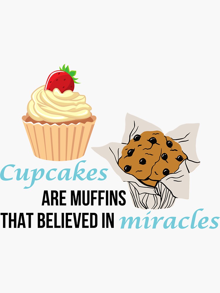 Sticker Cupcake and muffin 