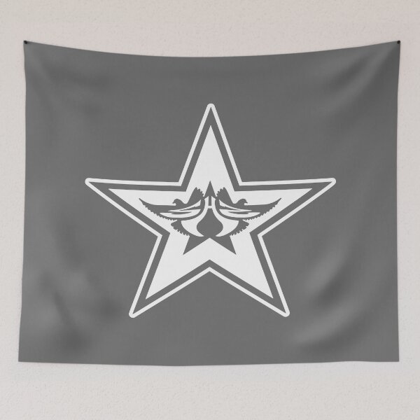 Item preview, 5 HERTZ. 5HZ STAR LOGO. WHITE. designed and sold by 5hertz.