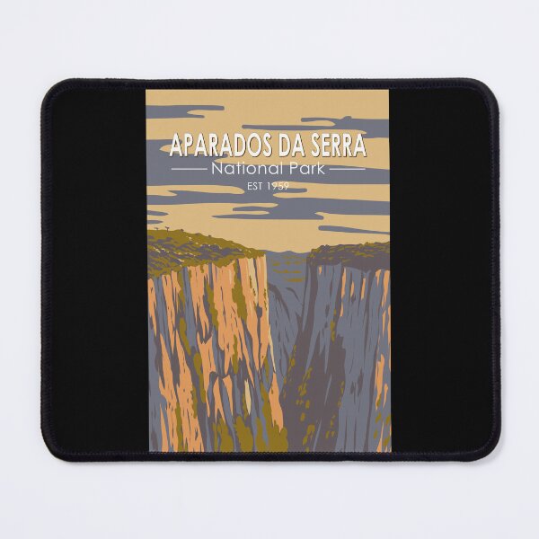 Item preview, Aparados da Serra National Park Brazil Travel Art Vintage designed and sold by KrisSidDesigns.